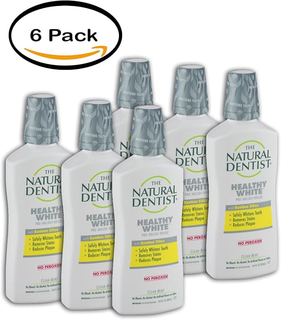 PACK OF 6 The Natural Dentist Healthy White PreBrush