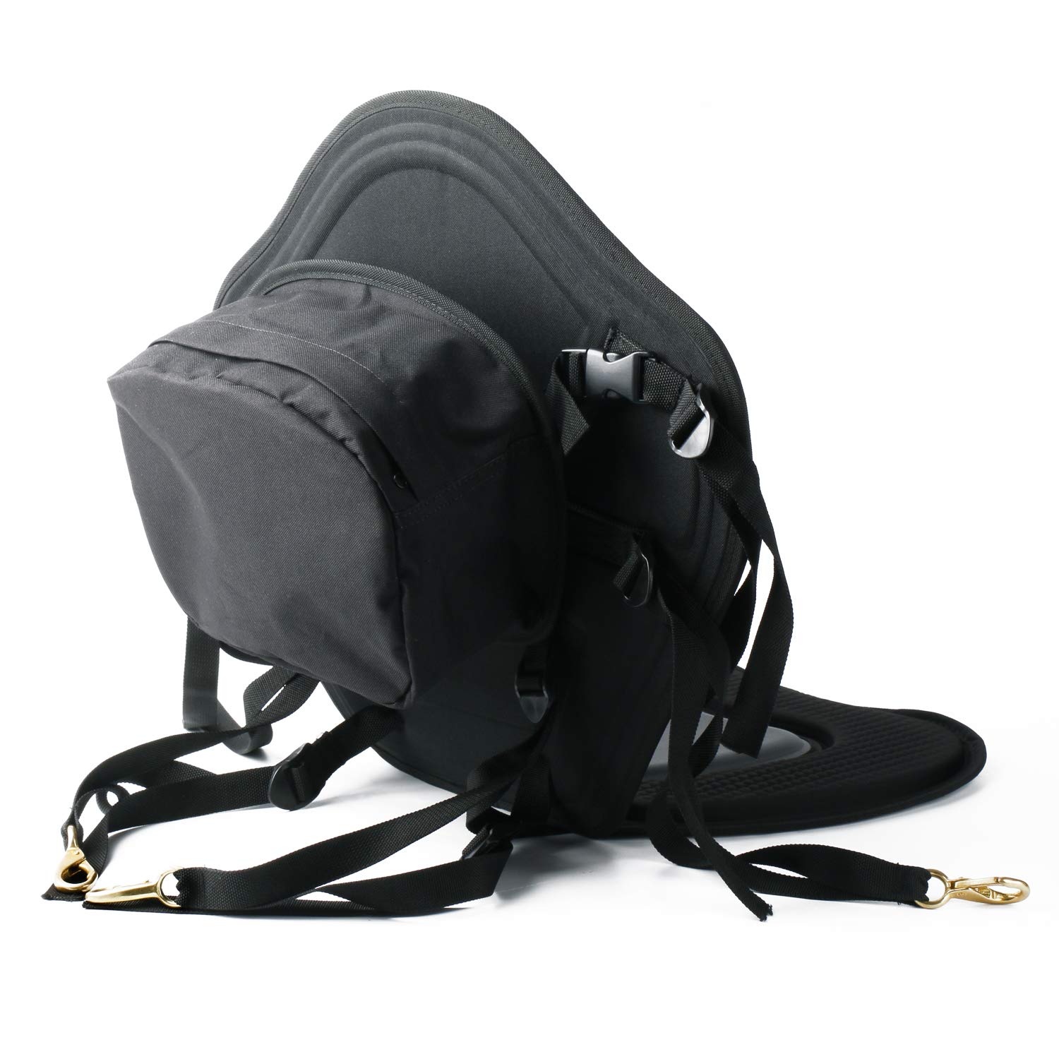 Leader Accessories Deluxe Padded Kayak Seat Fishing Boat Seat with Storage Bag