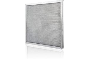 Commercial Kitchen Make Up Air (MUA) and Supply Fan Metal Mesh Air Filters- Used in Heater and Supply Fan Intakes (Two Pack o