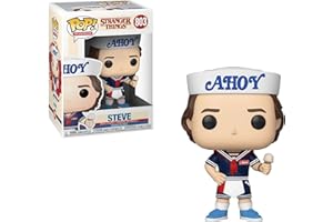 Funko Pop Television: Stranger Things - Steve Harrington with Hat & Ice Cream - Collectable Vinyl Figure - Gift Idea - Official Merchandise - Toys for Kids & Adults - Fantasy Fans