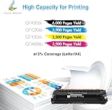 TRUE IMAGE CLT-506L Toner Cartridge 4-Pack for Samsung CLX-6260FW CLX-6260ND view 3