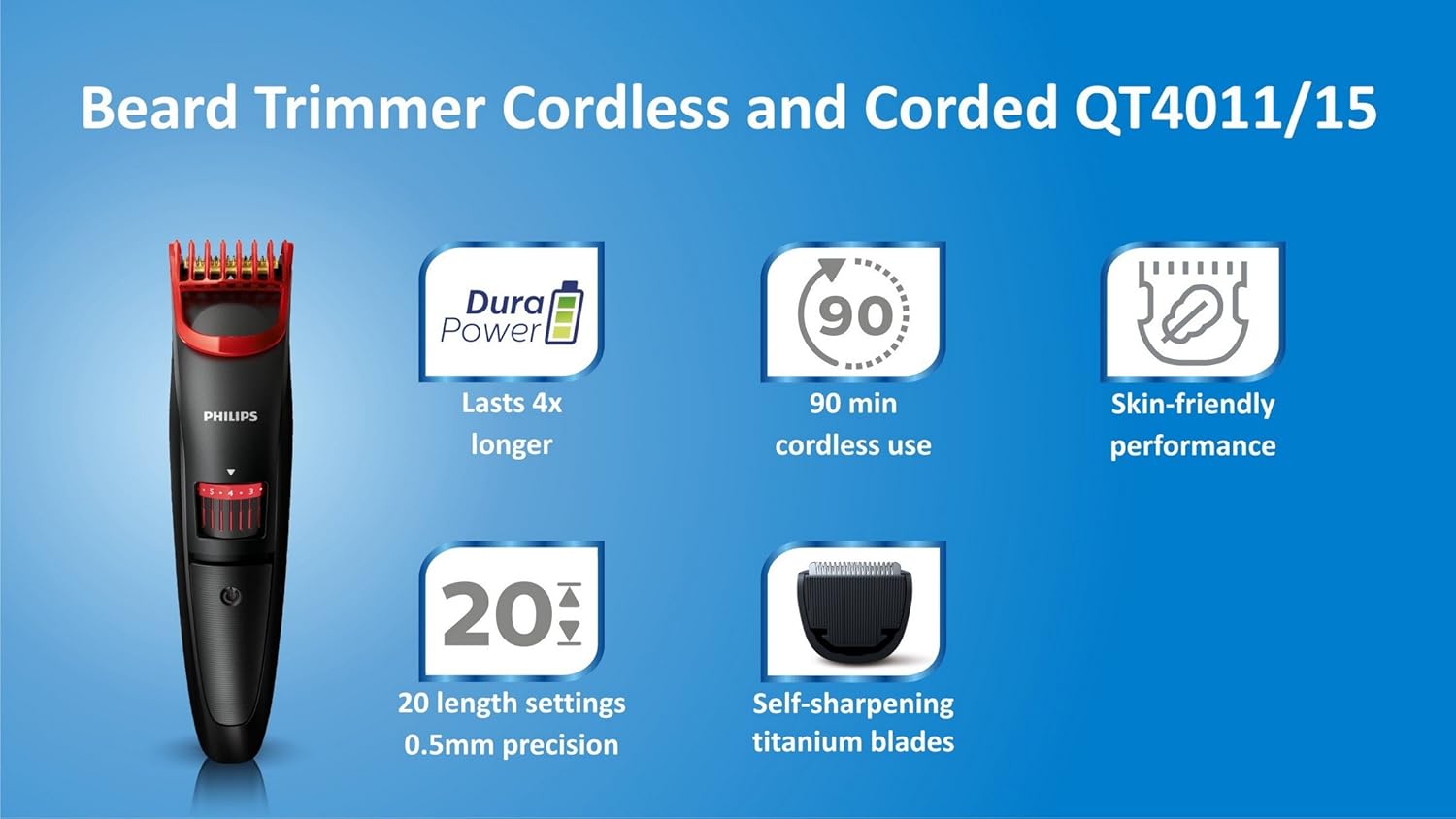 philips trimmer blade qt4011