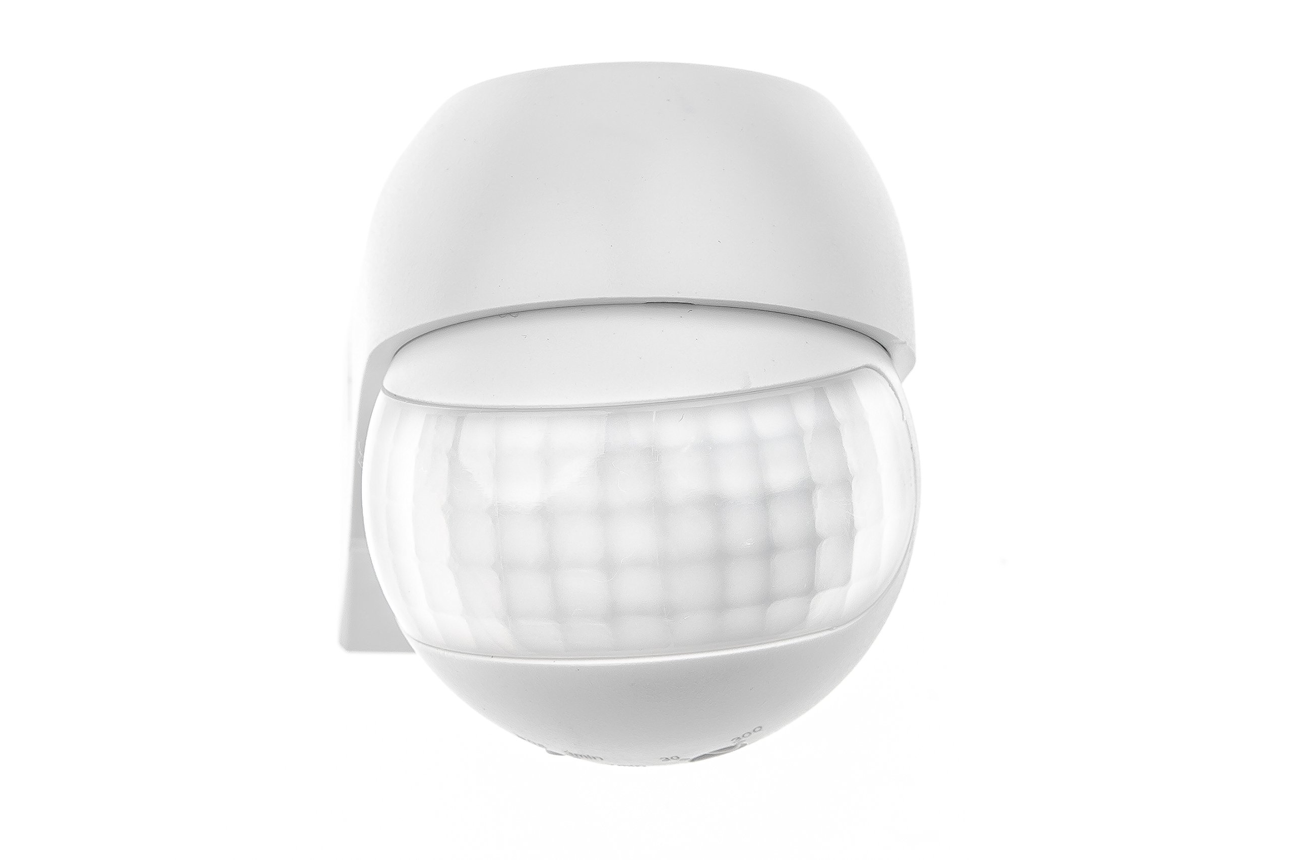 HUBER Motion 3LV Slim, Motion Detector 180°, 12-24V AC DC, Potential Free Contact, Adjustable Horizontally and Vertically