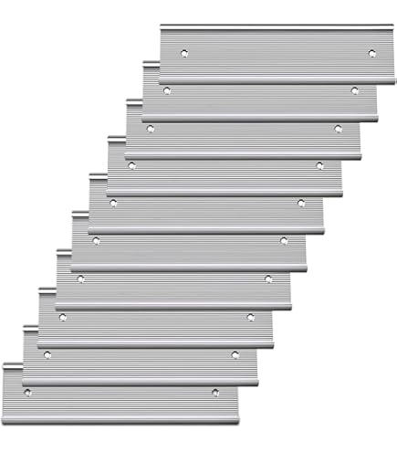 Buy 8 X 2 Wall Or Door Silver Nameplate Holder With Clear Plastic - View #11