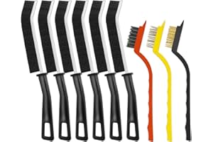 Cleaning Brush, Hard Bristle Crevice Cleaning Brush Scrub Brushes Tools for Deep Cleaning Gap, Multifunctional Grout Brush Cl