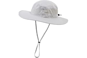 Connectyle Women's UPF 50+ Sun Hat UV Protection Wide Brim Bucket Hat Summer Beach Hats Fishing Hiking Outdoor Safari Hats