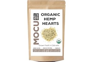 GUONG USA Grown Organic Hemp Hearts (Hulled Hemp Seeds) | 3 LB Bag | Cold Stored to Preserve Nutrition | Raw, Non GMO, Vegan, Gluten Free | Package May Vary