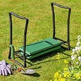 Parkland Folding Portable Garden Kneeler and Foam Chair Seat 2 in 1 view 4