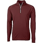 Cutter & Buck Mens Adapt Eco Knit Stretch Recycled Mens Quarter Zip Pullover