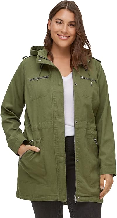denim anorak women's