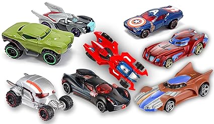 PLUSPOINT Avengers Die-Cast Vehicle (8 Pcs Multi Color)