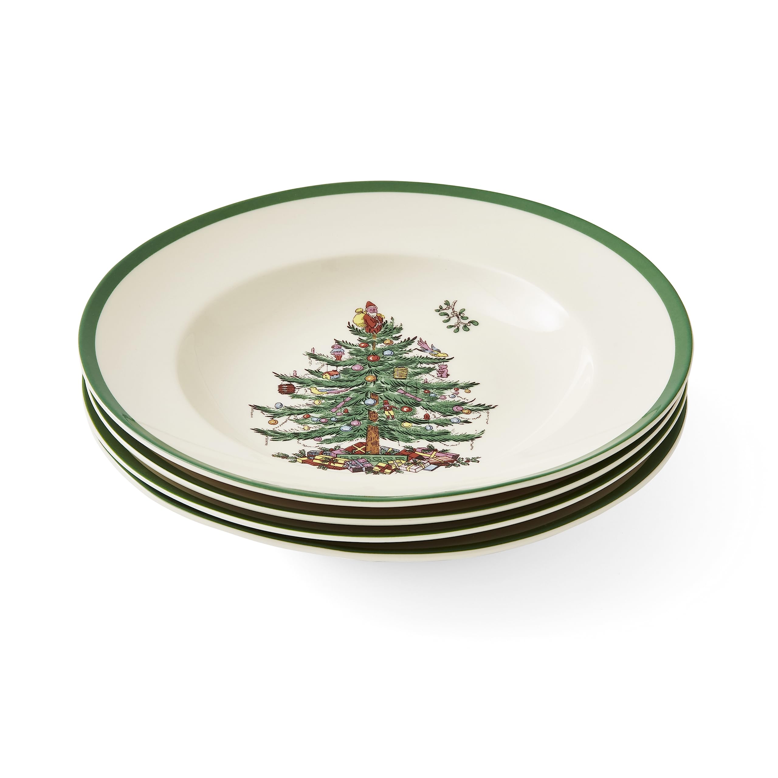 Spode Soup Plate, Ceramic, Multi-Colour, Set of 4 — image 1