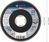 Bosch Professional X571 X-Lock Flap Disc 115 mm G80 for Metal Grinding view 3