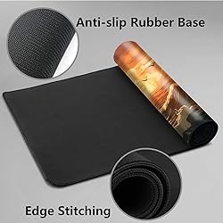 Tabletop Card Playmat with Stitched Edges, 24 x 14