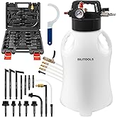 BILITOOLS Transmission Fluid Transfer Pump Air Operated, 8L (2.1 Gallons) Automatic Pneumatic Vacuum Oil Fluid Extractor Disp