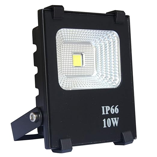 AUFUN Focos de exterior 10W LED reflector faro Blanco cálido ...