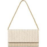 Kseymeir Straw Clutch Purse Shoulder Crossbody Bag Envelope Purse Raffia Handbag for Summer Beach Travel 2026 Trendy