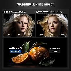 NEEWER CB60B 70W LED Video Light with 2.4G&APP