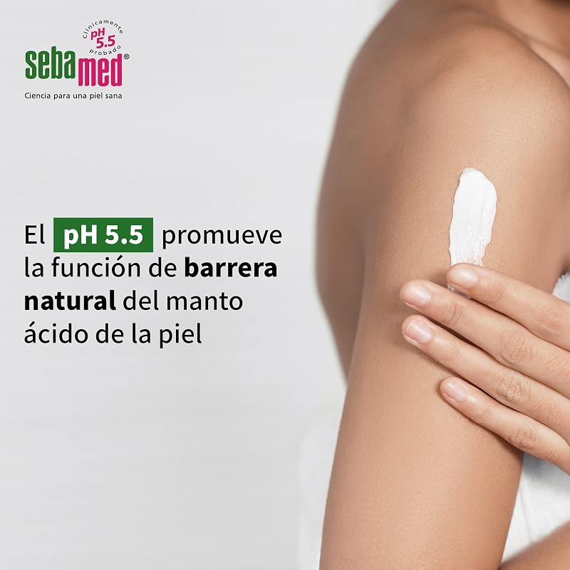 Sebamed Enriched Lotion 1L - Hidratante corporal enriquecido para pele seca sensível, indicado para uso diário