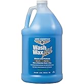 Wet or Waterless Car Wash Wax 128 Fl. oz, UV Protection. Cleans, Protects, and Shines. Aircraft Quality Just Spray On and Wipe Dry Anywhere, Anytime, Home, Office, School, Garage, Parking Lots.
