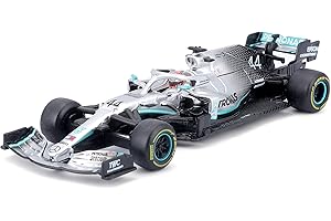 Bburago B18-38049H 1:43 F1 Mercedes AMG Petronas W10 EQ Power+ with HEMLET Hamilton