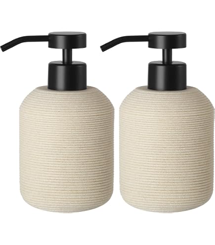Haocoott Foaming Soap Dispenser Pump 12OZ, Refillable Foam
