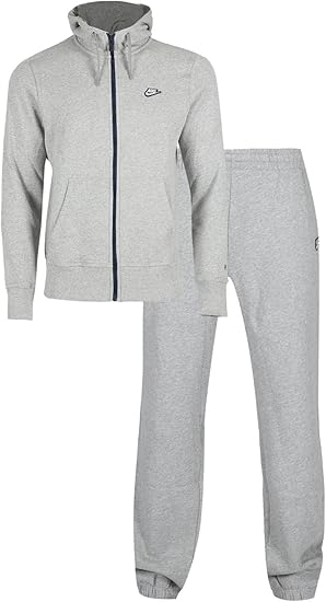 gray nike jogging suit