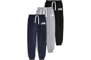JARMAKO Boys Sweatpants, Athletic Pants, Joggers with Drawstring, 2-8 Years