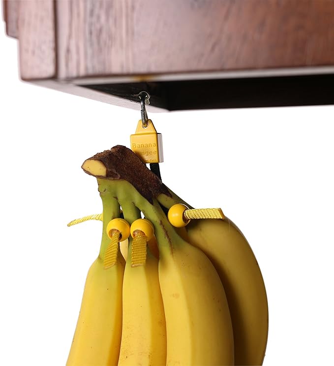 Yellow Banana Bungee Hanger, Practical Stand and Rack Alternative