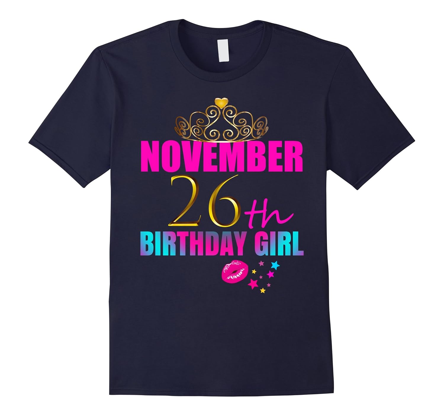 Girly Cute: November 26th Birthday Girl Party Shirt Women-ANZ