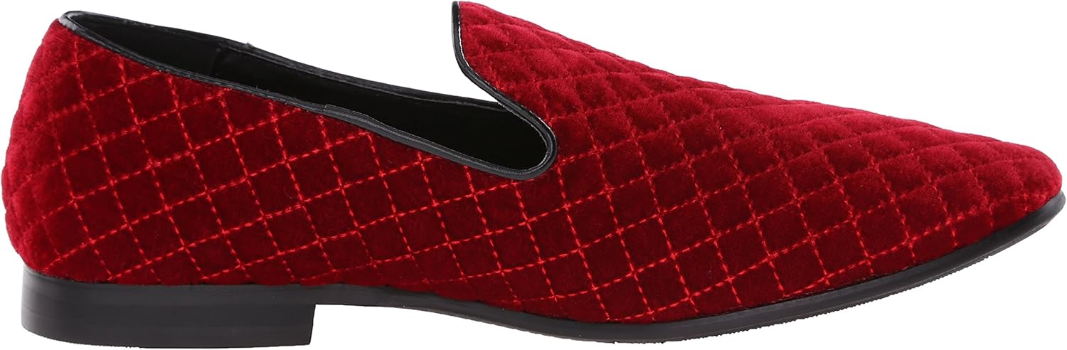 giorgio brutini chatwal quilted velvet loafer