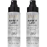 Milani Setting Spray + Primer, Make It Last Original Natural Finish 2-Pack | 3-In-1 Prime + Hydrate + Set. Up To 24 Hour Wear. Nourishing And Long-Wearing With A Natural Finish. Cruelty-Free