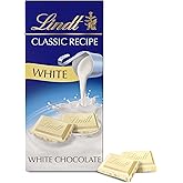 Lindt CLASSIC RECIPE White Chocolate Candy Bar, White Chocolate, 4.4 oz.
