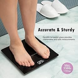NUTRI FIT Digital Bathroom Scale for Body Weight