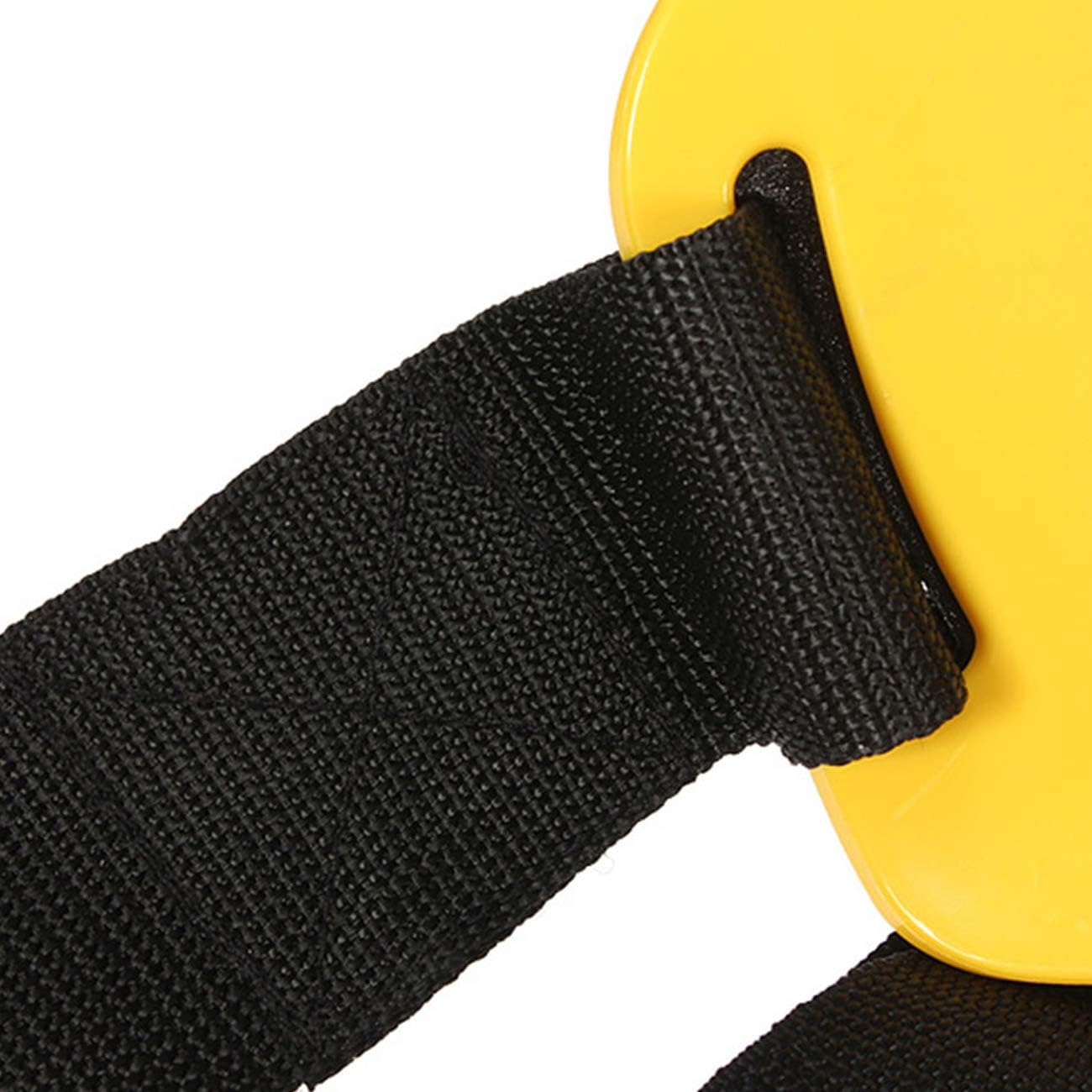 TIHOOD Fighting Rod Pole Holder Adjustable Waist Gimbal Belt Padded Fishing Waist Belt Professional Fishermen Gimbal Pad (Yellow): Clothing