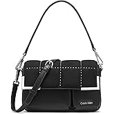 Calvin Klein womens Mica Organizational Flap Crossbody