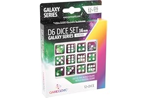Galaxy Series Neptune D6 Dice Set - Set of 36 Six-Sided Dice - Premium Quality Resin Dice for Dice Games, Board Games and Car