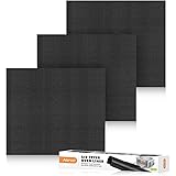 AIEVE Air Fryer Oven Liners, 3 Pack Non-stick Air Fryer Oven Mat Baking Mat Compatible with Ninja Foodi SP101 SP201 SP301 Nin