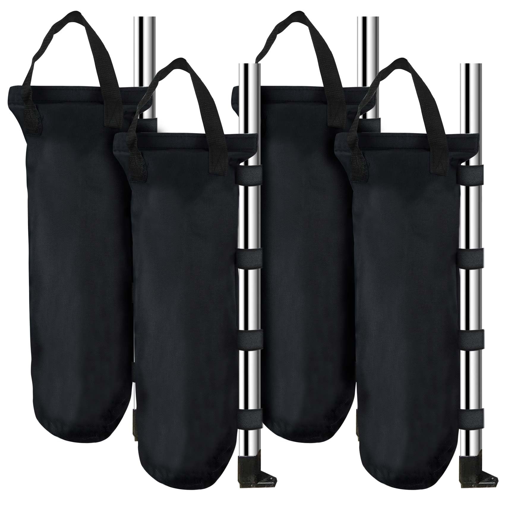 Feibmir Set of 4 Sand Bags for Gazebo, Use This Sand Bag to Weigh Umbrella Stands and Outdoor Gazebos.