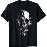 Skull Costume Halloween Spooky Art Skull T-Shirt