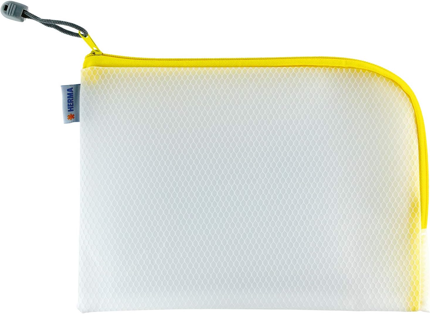 HERMA 20007 Zip Toiletry Bag A5, Pack of 10, transparent (26 x 20 cm) small zippered travel pouch for cosmetics liquids - Image 4