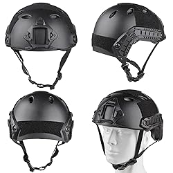 SANYETS Airsoft Helmet with Helmet Cover, Airsoft