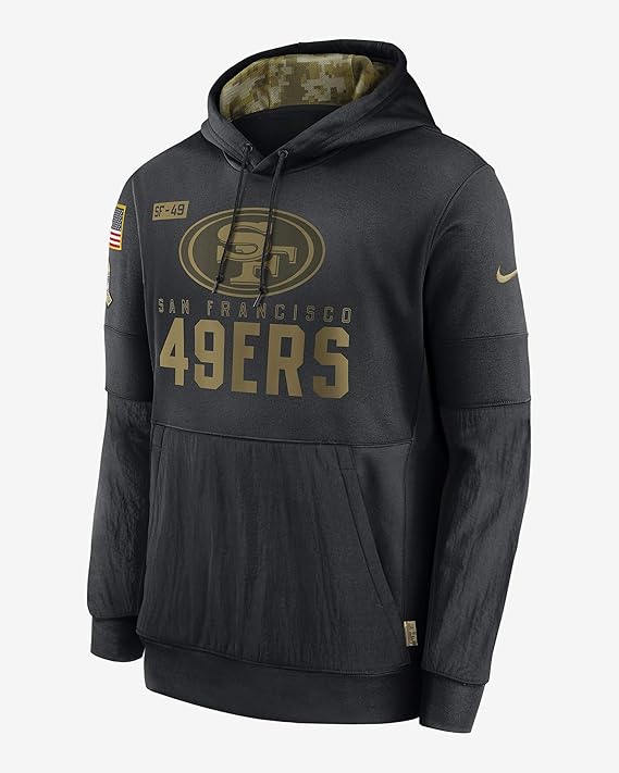 49ers salute to service hoodie