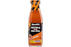 Nando’s Buffalo PERi-PERi Wing Sauce | Spicy Tangy Buffalo Sauce | Gluten Free | Vegetarian | Non-GMO | For Wings, Grilling &