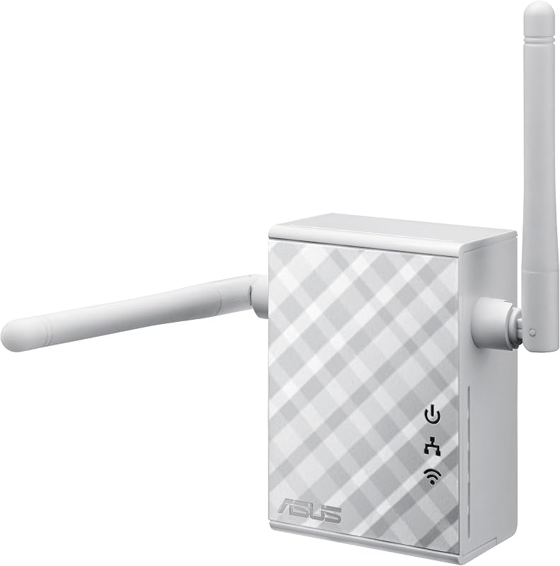 RP-N12 - Répéteur Wi-FI Extender Wi-FI ASUS N 300 - Compatible Box Orange - Bouygues Télécom - SFR - Freebox - Routeurs Toutes Marques