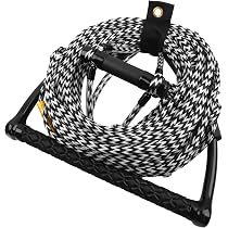 Corde De Remorquage Pour Tube Et Wakeboard – 18 Cm, PVC Résistant UV, Boucles Sécurisées, Usage Nautique Polyvalent