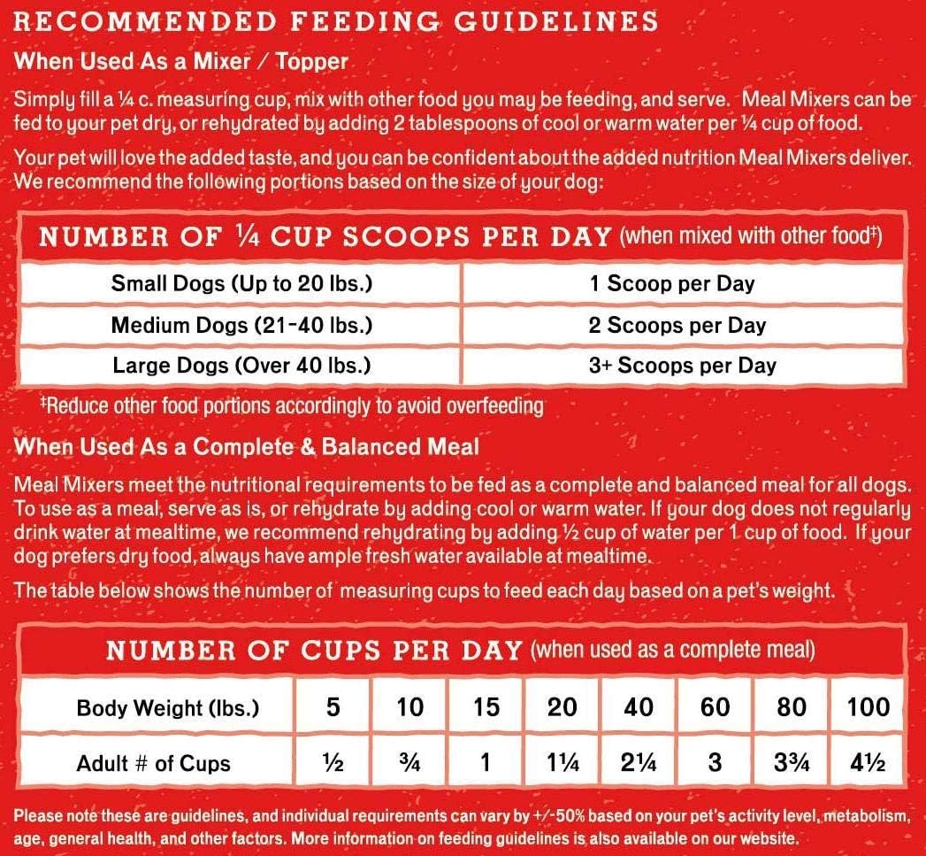 stella and chewy's meal mixers 18 oz