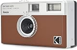 Kodak Ektar H35 Half Frame Film Camera 35mm Reusable Focus-Free Brown view 3