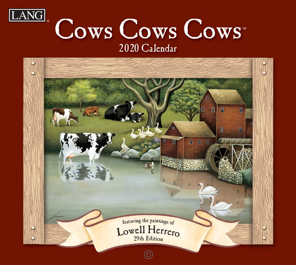 Lang Cows Cows Cows 2020 Wall Calendar (20991001909) Amazon.co.uk