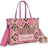 Montana West Wrangler Aztec Tote Bag for Women Western Purses and Handbags